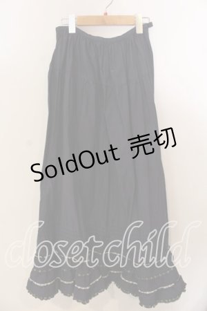 画像: KETTY / タックピコフリルスカート Ｍ ネイビー O-25-12-17-032-EL-SK-IG-OS