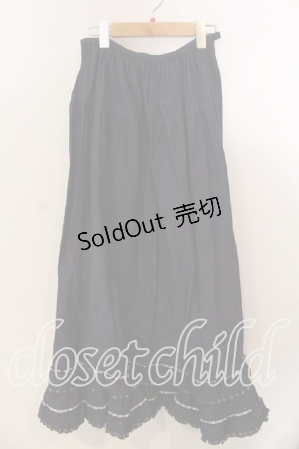 画像1: KETTY / タックピコフリルスカート Ｍ ネイビー O-25-12-17-032-EL-SK-IG-OS (1)