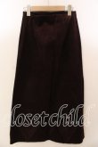 画像2: KETTY / コーデュロイプレーンスカート  ワイン O-25-12-17-033-EL-SK-IG-OS (2)