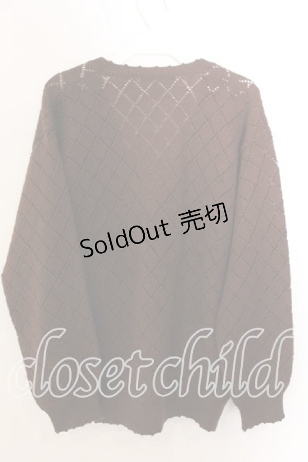 画像3: KETTY / ドットリボンカーディガン  ブラウン O-25-12-17-039-EL-TO-IG-OS (3)