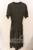画像3: KANEKO ISAO / ドットロングワンピース  クロ O-25-12-17-040-EL-OP-IG-OS (3)