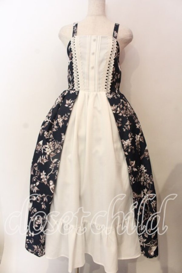 画像1: axes femme kawaii / カトルオワジヨンジャンスカ  ネイビー O-25-12-17-048-AX-OP-IG-OS (1)