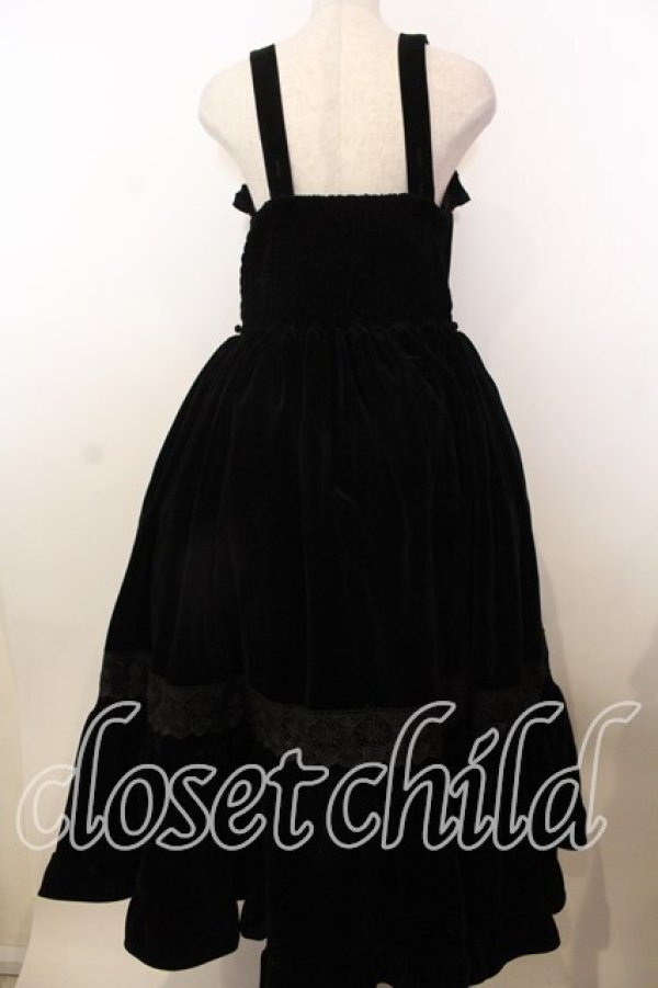 画像2: axes femme kawaii / ベルベットドールジャンスカ  クロ O-25-12-17-051-AX-OP-IG-OS (2)