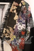画像2: Qutie Frash / 2025プレミアムセット【華龍】着物カーデ  ブラック×マルチ O-25-12-17-009-QU-SK-IG-OS (2)