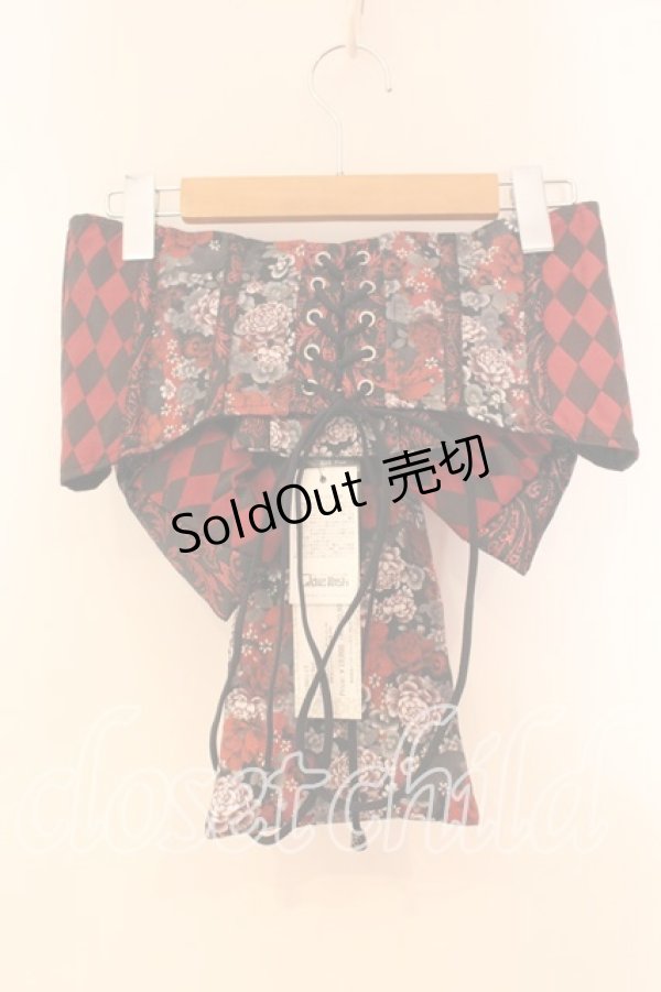 画像4: Qutie Frash / 花魁帯コルセット  レッド O-25-12-17-012-QU-TO-IG-OS (4)