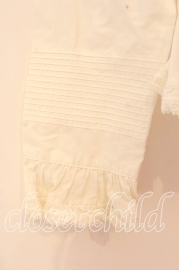 画像3: KETTY / ラッフルフリルブラウス  シロ O-25-12-17-026-EL-BL-IG-OS (3)