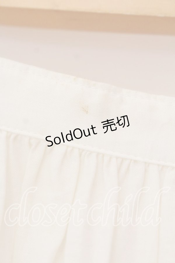 画像3: KETTY / ピコフリルリボンスカート  シロ O-25-12-17-027-EL-SK-IG-OS (3)