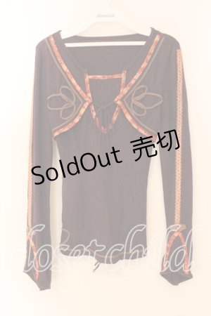 画像: Ozz oneste / ボレロ風カットソー  パープル O-25-12-18-047-OO-TO-IG-OS