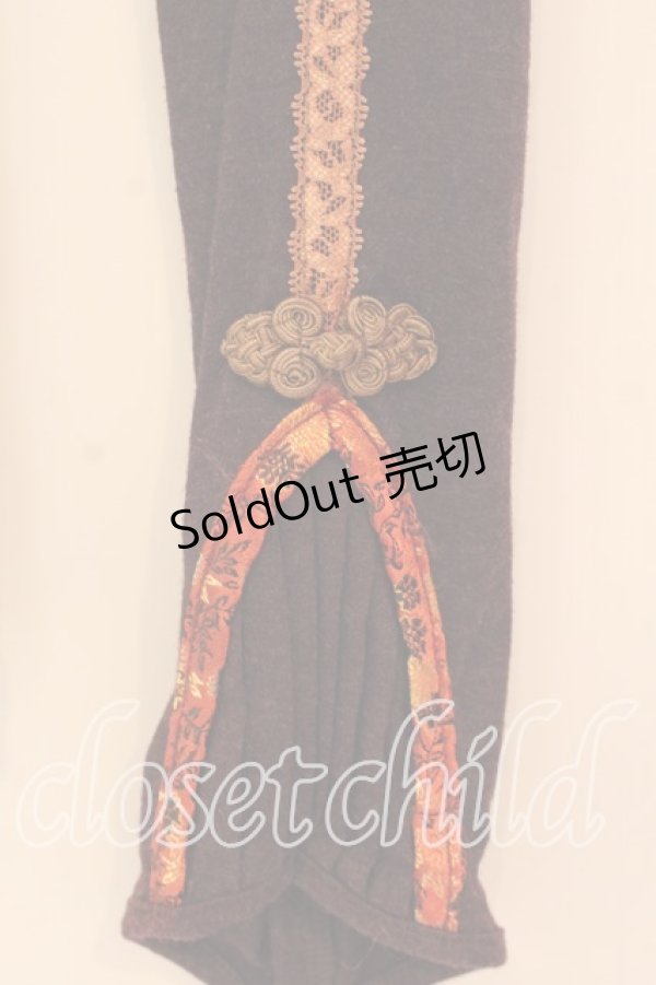 画像2: Ozz oneste / ボレロ風カットソー  パープル O-25-12-18-047-OO-TO-IG-OS (2)