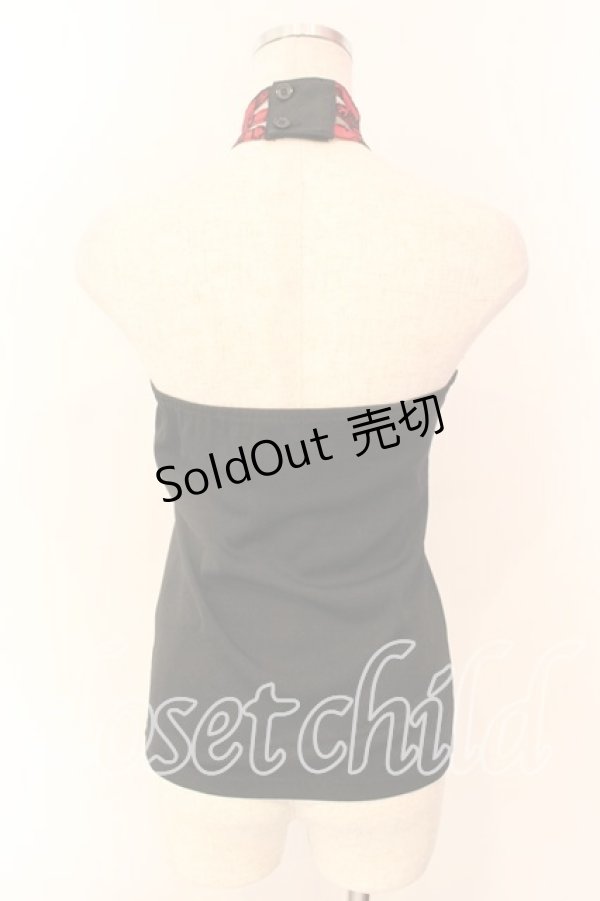 画像3: Qutie Frash / クロスキャミ  ブラック×レッド O-25-12-18-049-QU-TO-IG-OS (3)