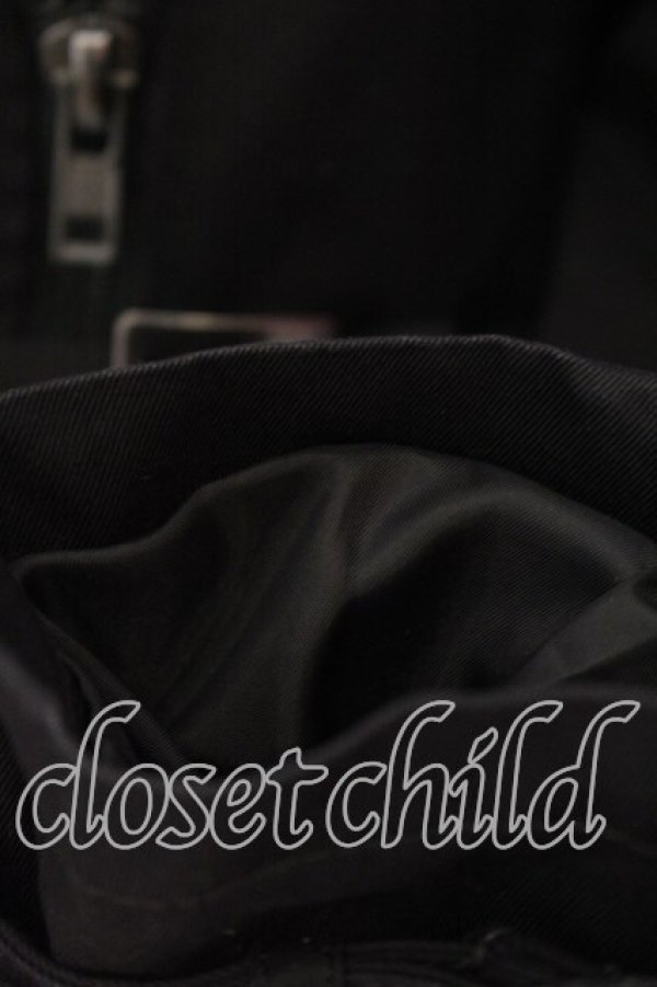 画像3: BPN / ベルテッドライダースジャケット Ｍ ブラック O-25-12-18-054-GO-JA-IG-OS (3)