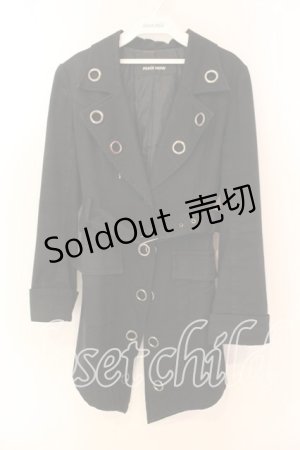 画像: PEACE NOW / ハトメジャケット Ｍ ブラック O-25-12-18-056-PU-JA-IG-OS