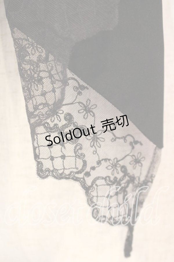 画像3: PUTUMAYO / レースジャボタイ  ブラック×ブラック O-25-12-18-061-PT-ZA-IG-OS (3)