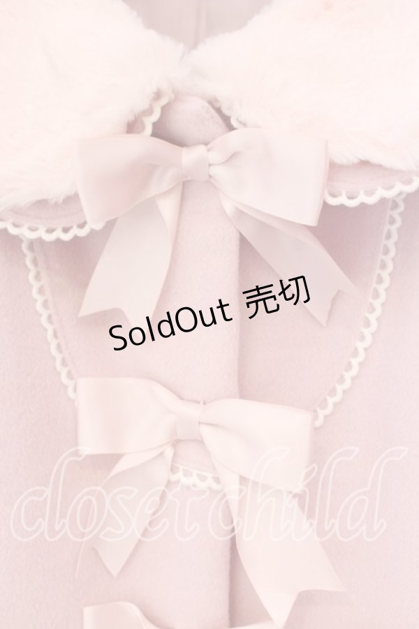 画像2: Amavel / Bunny＆Puppyのうさみみショートコート  ピンク O-25-12-18-068-CA-CO-IG-OS (2)