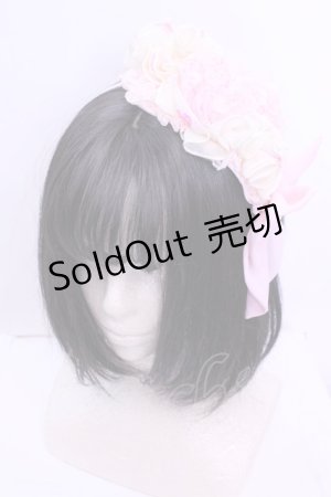 画像: Angelic Pretty / Powder Roseカチューシャ  ピンク×イエロー O-25-12-18-1037-AP-AC-IG-OS