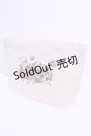 画像: axes femme / オリジナルランチトート  アイボリー O-25-12-18-1047-AX-BG-IG-ZT150