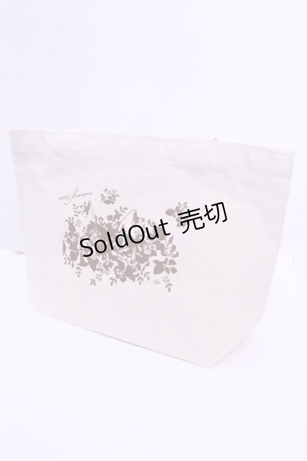 画像1: axes femme / オリジナルランチトート  アイボリー O-25-12-18-1047-AX-BG-IG-ZT150 (1)