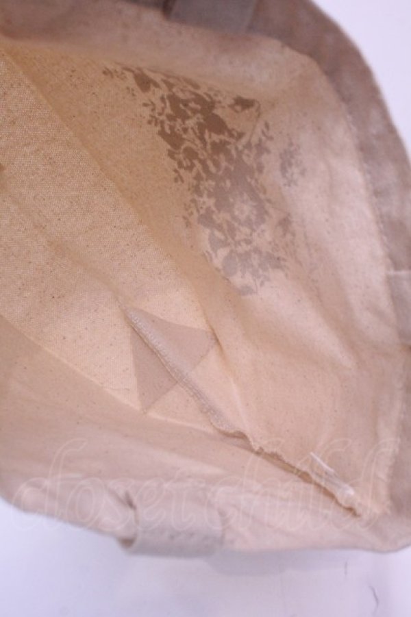 画像3: axes femme / オリジナルランチトート  アイボリー O-25-12-18-1047-AX-BG-IG-OS (3)