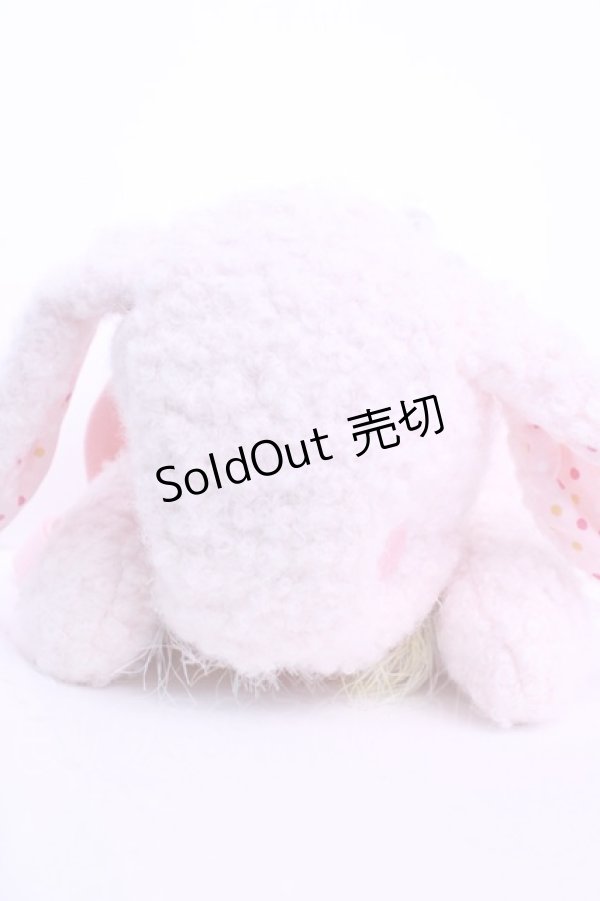 画像2: 牧場仕立て / ぽこぽこ本体にピンク色の春待ちうさぎバッグ【ふわぽこ】  ピンク O-25-12-18-1049-LO-BG-OW-ZT172 (2)