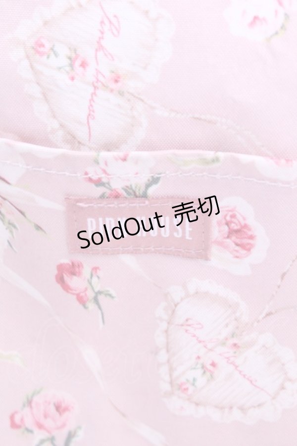 画像2: PINK HOUSE / 2012 Boston bag  フリルローズ柄 O-25-12-18-1053-LO-BG-IG-OS (2)
