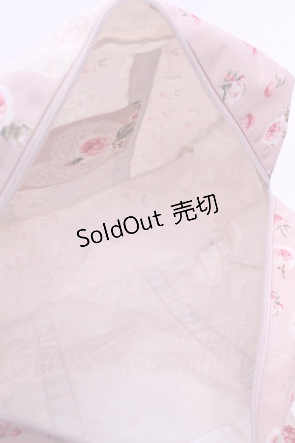 画像6: PINK HOUSE / 2012 Boston bag  フリルローズ柄 O-25-12-18-1053-LO-BG-IG-OS (6)