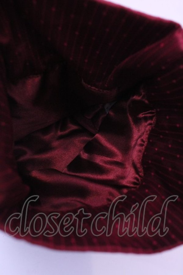 画像3: Maison de FLEUR / ドットチュール巾着ポーチ  アカ O-25-12-18-1061-LO-ZA-IG-OS (3)