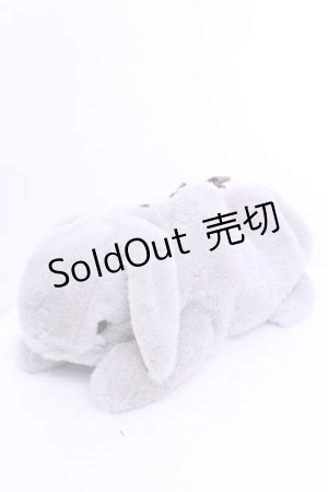 画像: 牧場仕立て / 仔うさぎバッグ（ちいさめ）  グレー たれみみ O-25-12-18-1063-LO-BG-IG-ZT172