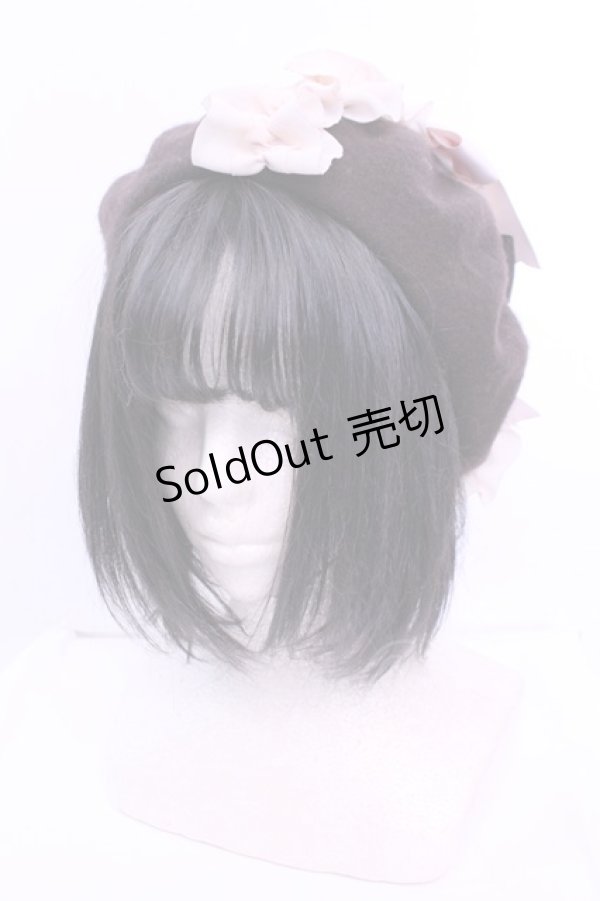 画像3: MERCI MEL / アリスのお茶会クッキーカチューシャ  ブラウン O-25-12-18-1067-LO-AC-IG-OS (3)