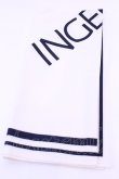 画像1: INGEBORG / ハンカチーフ  ロゴアイボリー O-25-12-18-1011-LO-ZA-IG-OS (1)