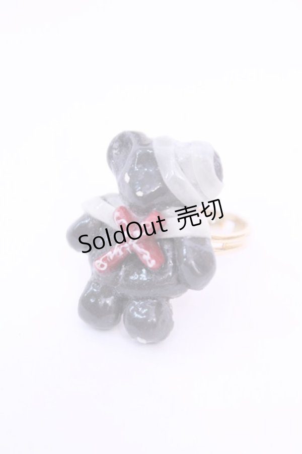 画像1: MERCI MEL / くまちょこリング  包帯 O-25-12-18-1073-LO-AC-IG-OS (1)