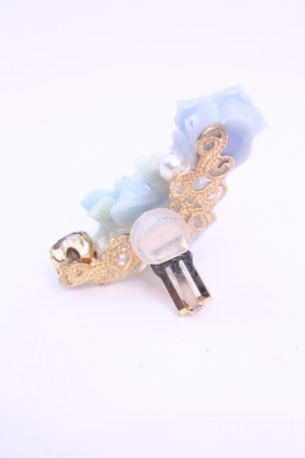 画像2: 薫乃園 / ローズイヤーカフ  サックス O-25-12-18-1075-LO-AC-IG-OS (2)