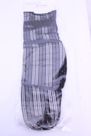 画像: axes femme / シアーストライプソックス  クロ O-25-12-18-1082-AX-ZA-OW-OS