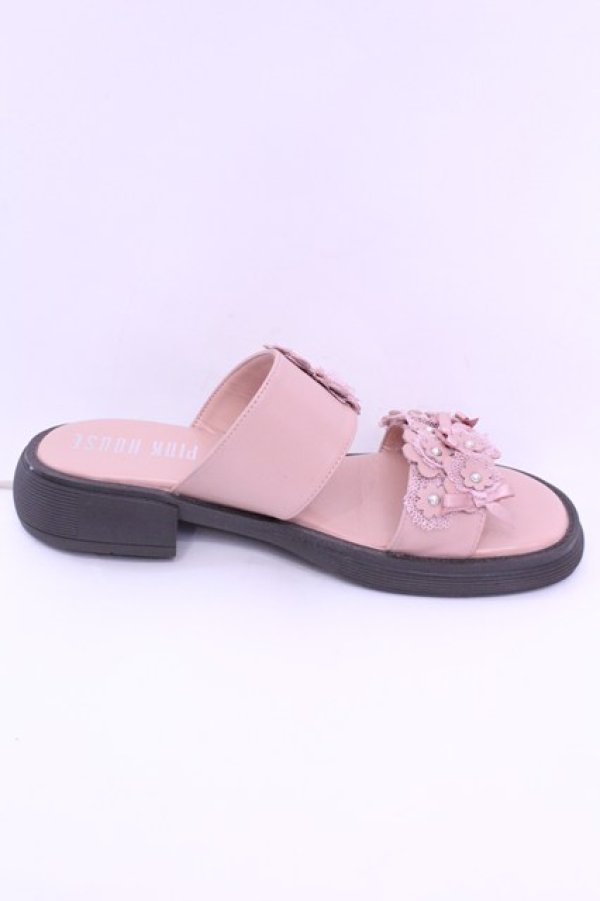 画像5: PINK HOUSE / フラワーモチーフ付きサンダル 3（M） ピンク O-25-12-18-1083-LO-SH-OW-OS (5)