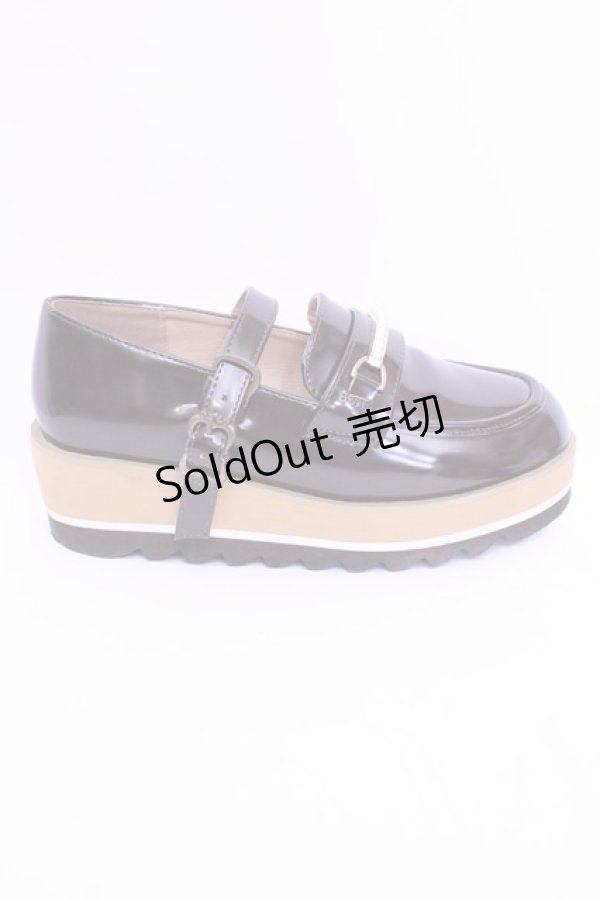 画像8: axes femme / ストラップ付ローファー S ブラウン O-25-12-18-1084-AX-SH-OW-ZTK002 (8)