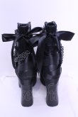 画像3: Demonia / CHARADE-110　厚底ブーツ UK6 ブラック O-25-12-18-1086-PU-SH-OW-OS (3)