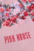 画像2: PINK HOUSE / ハンカチーフ  フラワー柄ピンク O-25-12-18-1019-LO-ZA-IG-OS (2)