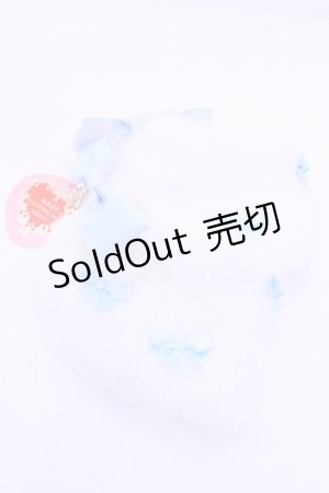 画像: BABY,THE STARS SHINE BRIGHT / Cherie de Neigeアンクルカバー  シロ×サックス O-25-12-18-1028-BA-ZA-OW-ZT422-F002