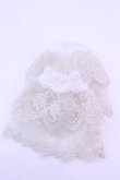 画像1: ATELIER PIERROT / レースカフス  ホワイト O-25-12-18-1031-EL-ZA-OW-OS (1)