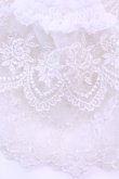 画像2: ATELIER PIERROT / レースカフス  ホワイト O-25-12-18-1031-EL-ZA-OW-OS (2)