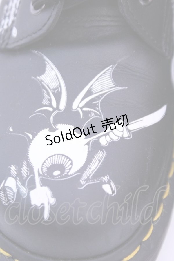 画像4: Dr.Martens （Getta Grip） / ×RICK GRIFFIN 1460 8ホールブーツ UK7 ブラック O-25-12-18-1032-PU-SH-IG-OS (4)