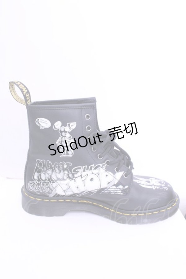 画像7: Dr.Martens （Getta Grip） / ×RICK GRIFFIN 1460 8ホールブーツ UK7 ブラック O-25-12-18-1032-PU-SH-IG-OS (7)