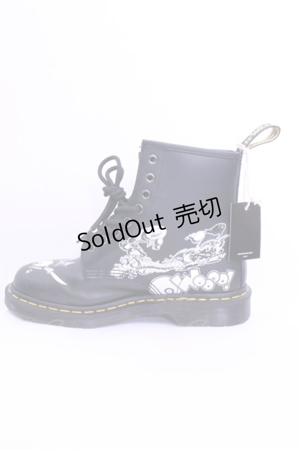 画像11: Dr.Martens （Getta Grip） / ×RICK GRIFFIN 1460 8ホールブーツ UK7 ブラック O-25-12-18-1032-PU-SH-IG-OS (11)