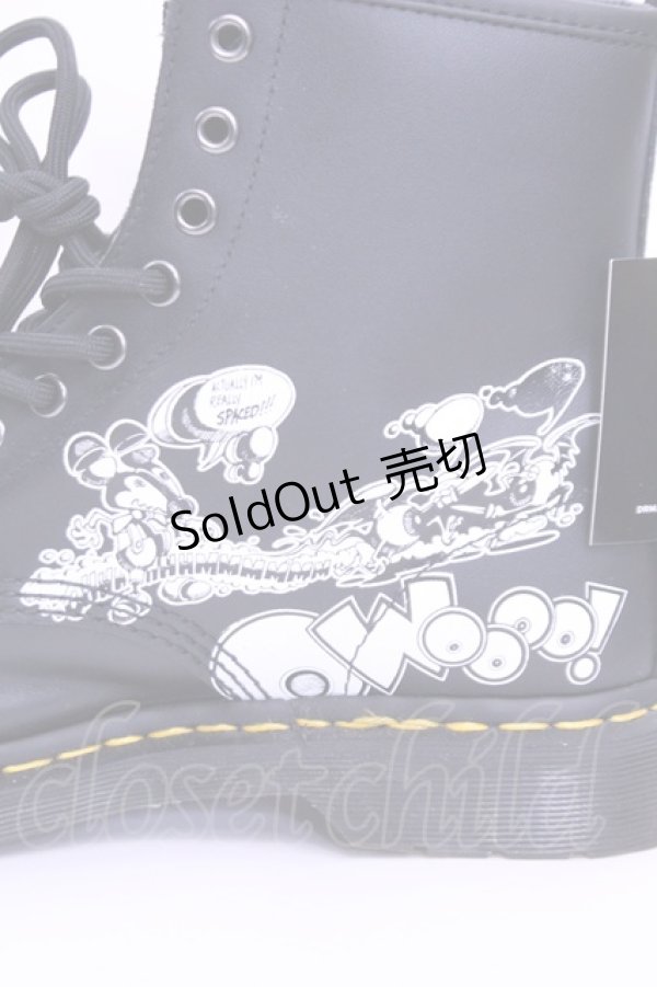 画像12: Dr.Martens （Getta Grip） / ×RICK GRIFFIN 1460 8ホールブーツ UK7 ブラック O-25-12-18-1032-PU-SH-IG-OS (12)