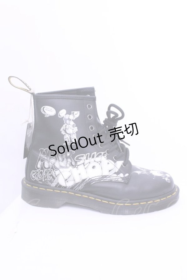 画像13: Dr.Martens （Getta Grip） / ×RICK GRIFFIN 1460 8ホールブーツ UK7 ブラック O-25-12-18-1032-PU-SH-IG-OS (13)