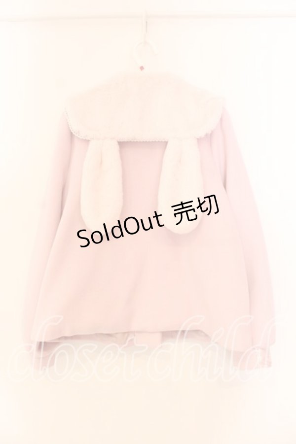 画像4: Amavel / Bunny＆Puppyのうさみみショートコート  ピンク O-25-12-18-068-CA-CO-IG-OS (4)