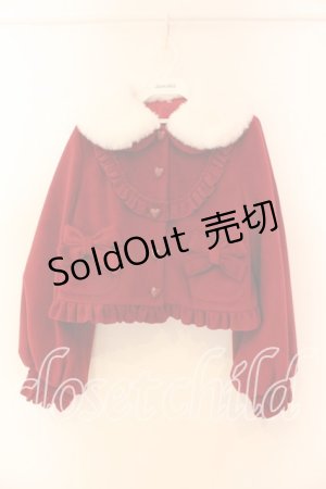 画像: To Alice / ヴィンテージドールショートコート  アカ×シロ O-25-12-18-069-LO-CO-IG-OS