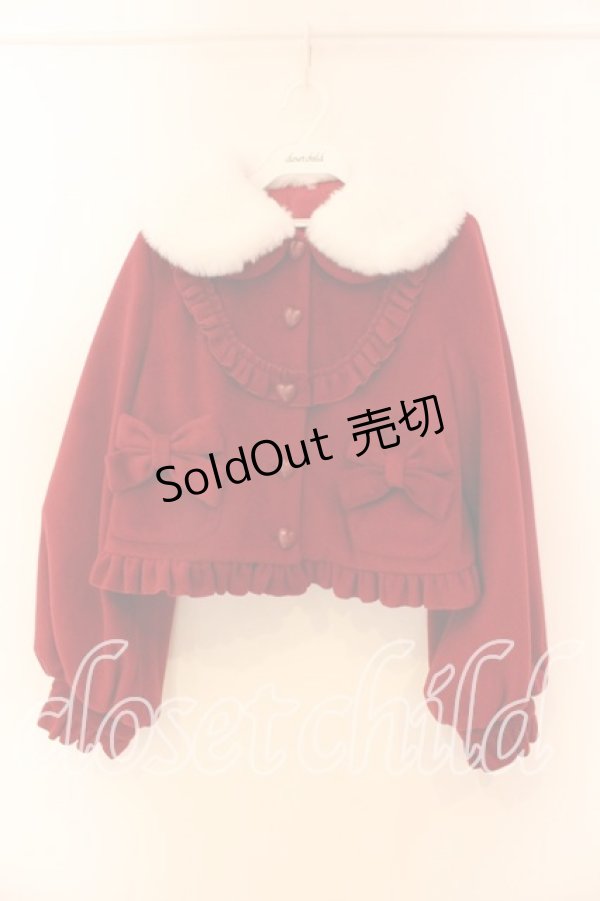 画像1: To Alice / ヴィンテージドールショートコート  アカ×シロ O-25-12-18-069-LO-CO-IG-OS (1)