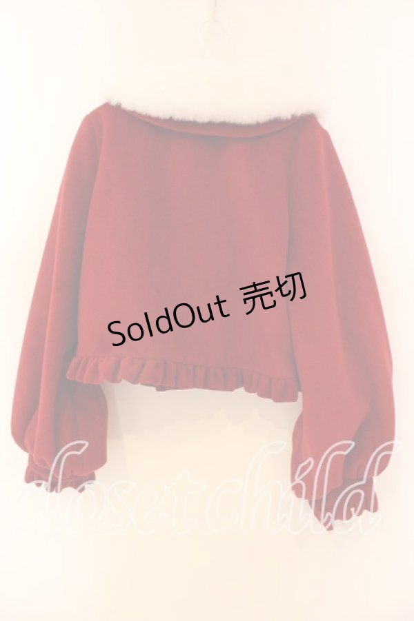 画像4: To Alice / ヴィンテージドールショートコート  アカ×シロ O-25-12-18-069-LO-CO-IG-OS (4)