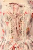 画像2: BABY,THE STARS SHINE BRIGHT / Princess Cosmetics Dreamy Palette柄Heartジャンパースカート  グレー×ピンク O-25-12-18-006-BA-OP-IG-OS (2)