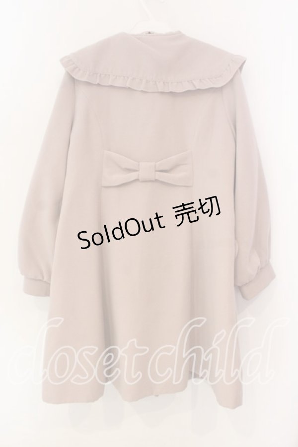 画像3: Amavel / フリル襟コート  ピンク O-25-12-18-071-CA-OP-IG-OS (3)